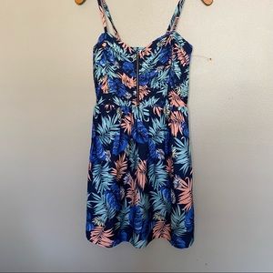 Roxy tropical floral dress
